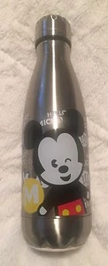 Disney Store Stainless Bottle Mickey Mouse MXYZ Collection - Picture 1 of 5