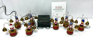 Vintage Mr. Christmas Santa's Marching Band Musical Bells 35 Songs Carols 1991 - Picture 1 of 9