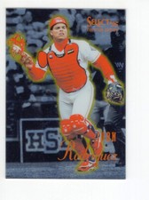 1995 Pinnacle Select Certified Ivan Rodriguez (HOF) #77 Texas Rangers