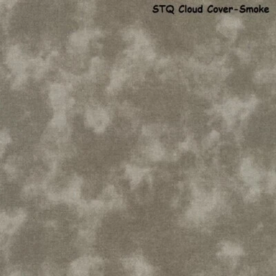 Licuadoras Cloud Cover Tonals Robert Kaufman tela de edredón de algodón POR HUMO grisáceo Foto 1 de 4