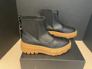 Nuovo! Stivali donna Sorel Caribou X Boot Chelsea impermeabili in pelle. Taglia 8,5. - Foto 1 di 12