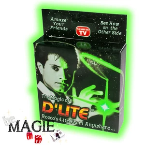D'lite VERT (1 seul D'lite) - Faux pouce Lumineux - Ghost light - Tour de Magie - Picture 1 of 1