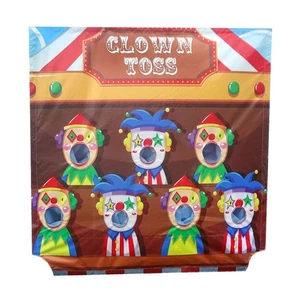 Replacement Inflatable Air Frame Game Vinyl Panel 5x6 Clown Toss Party Carnival - Picture 1 of 2
