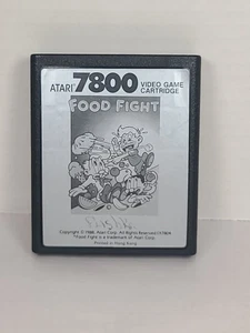 Atari 7800 ProSystem Food Fight Videospiel Cartridge 1988 - Bild 1 von 4