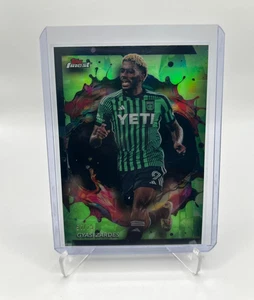 GYASI ZARDES 67/75 RARE NEON GREEN REFRACTOR 24 Topps Finest MLS AUSTIN FC #285 - Bild 1 von 2