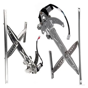 For 96-2000 Honda Civic 2 Door Front L&R  Window Regulator w/ Motor - Bild 1 von 8