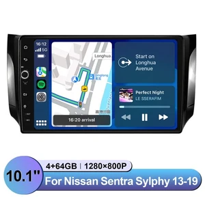 HD 10.1 inch Touchscreen Bluetooth Radio for Nissan Sentra Sylphy B17 2013-2019 - Picture 1 of 15