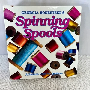 Georgia Bonesteel's Spinning Spools: a Pattern Club for Quilters Vol. 1 Binder - Picture 1 of 4