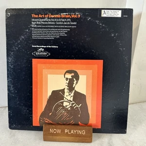 Dennis Brain – The Art Of Dennis Brain, Vol. 3 - Vinyl Record LP - VG+/VG+ - Picture 1 of 2