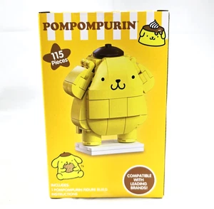 Sanrio Pompompurin 115pc Block Figure Building Kit w/ Instructions Hello Kitty - Picture 1 of 6