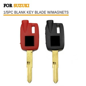 Llave en blanco 1/5 pieza hoja sin cortar con imanes de repuesto para SUZUKI AN250 AN400 AN650 - Imagen 1 de 6