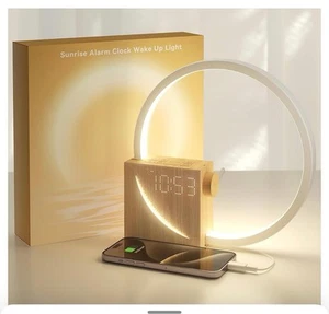 Vivilumens Sunrise Alarm Clock, Wake-up Light, White Noise Sound Machine - Picture 1 of 4
