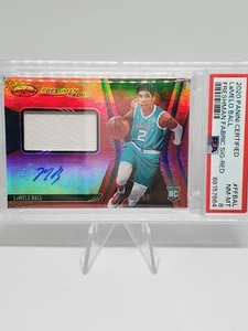 2020-21 Certified LaMelo Ball RC Freshman Fabric Patch Auto RED /99 RPA POP 1! - Picture 1 of 12