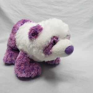 Webkinz Retired Purple Pretty Panda Plush Stuffed Animal No Code 10 Inches Long - Picture 1 of 6