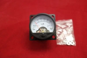 1PC DC 0-100uA Analog Ammeter Panel AMP Current Meter SO45 Cutout 45mm - Picture 1 of 4