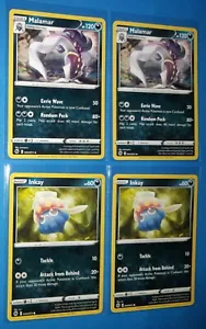 2x Malamar 045/073, 2x Inkay 044/073 Pokemon card Champion's Path NM - Picture 1 of 1