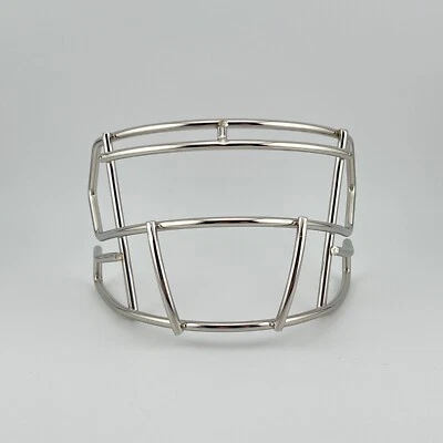 Chrome "Metal" Riddell Speed MINI Football Helmet Facemask