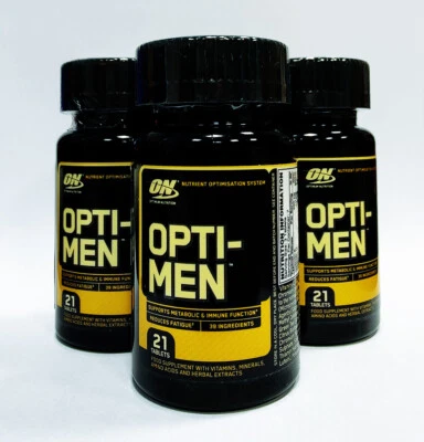 OPTIMUM NUTRITION Opti-Men 63 Tabletten Multivitamin Immunfunktion