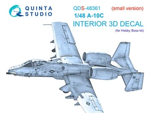 Quinta Studio 1/48 A-10C 3D Decal #QDS-48361 (sml Version) für HobbyBoss Bausatz - Bild 1 von 8