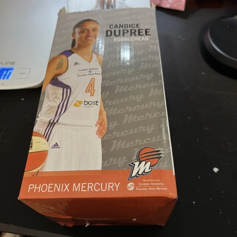 Candice Dupree Bobblehead Phoenix Mercury WNBA- NEW IN BOX Cover