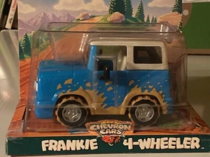 Vintage Chevron Autos Frankie Allrad Jeep LKW 4x4 blau Schlamm 2000. - Bild 1 von 5