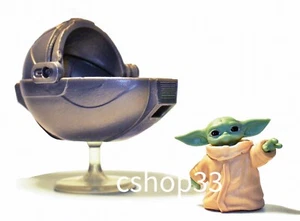 Star Wars Mission Fleet GROGU mit Kinderwagen • 2,5 Zoll Maßstab Mandalorian Baby Yoda - Bild 1 von 1