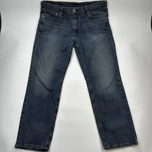 Levi's 541 Mens Athletic Fit Stretch Denim Blue Jeans Tag 40x32 Measures 40x30 - Picture 1 of 10