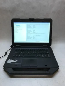 Dell Latitude 5414 Rugged Laptop 14" Intel i5-6300U 8GB RAM NO HDD/OS NO BATT DW - Picture 1 of 8
