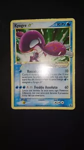 POKEMON KYOGRE GOLD STAR 🌟 EX DELTA SPECIES 112/113 ITA PLAYED NO CHARIZARD - Foto 1 di 2