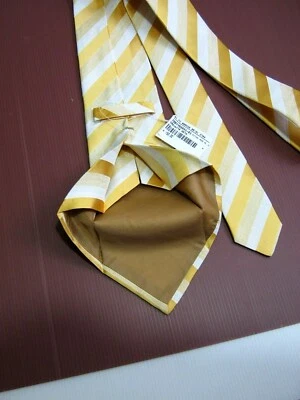 Lujo Kiton Nápoles 7 Pliegues Siete Pliegues Nuevo Seda y Lino Tela Seda y Lino Foto 1 de 4