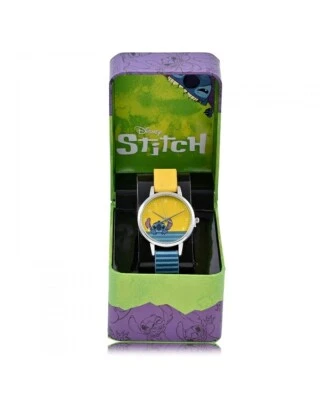 Аналоговые часы Disney Lilo and Stich корпус 40 мм с двухцветными резиновыми ремешками  - Изображение 1 из 4