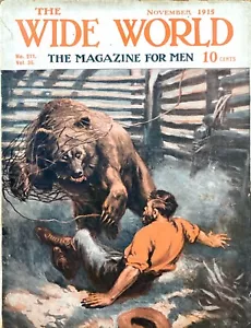 The Wide World Magazine No. 211 Vol. 36 November 1915 London Pulp - Picture 1 of 7
