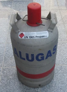 Alu Alugas Aluminium 11 kg Gasflasche leer ungefüllt - Bild 1 von 8