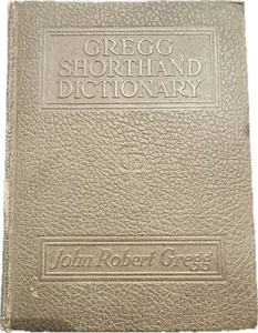 Gregg Shorthand Wörterbuch 1930 Jubiläumsausgabe - Bild 1 von 12