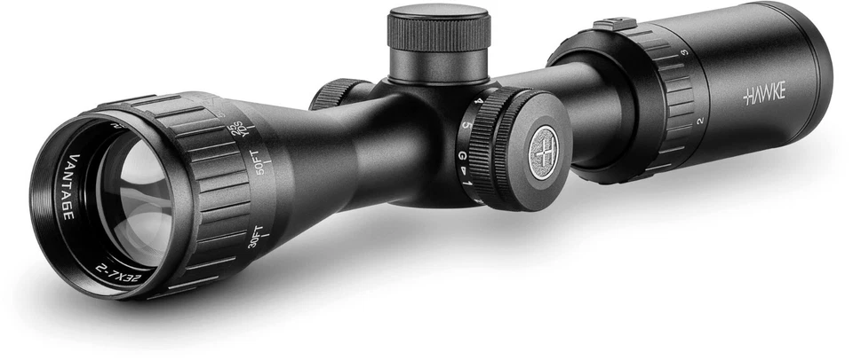 Hawke 14211 Zielfernrohr Vantage IR 2-7x32 AO Absehen Mil Dot IR rot/grün - Bild 1 von 3