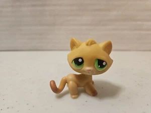 LITTLEST PET SHOP GATITO GATO # 110 NARANJA CON OJOS VERDES LPS - Imagen 1 de 2