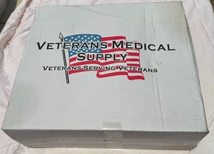 Veterans Medical Supplies weißer Toilettensitzerhöhung mit abnehmbaren Armen - Bild 1 von 4