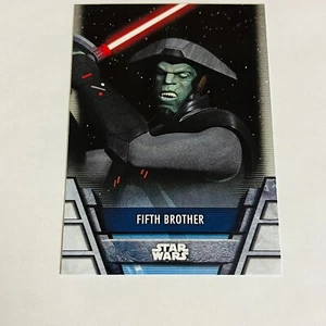 Tarjeta base Topps Star Wars Holocron 2020 Emp-16 Fifth Brother - Imagen 1 de 2