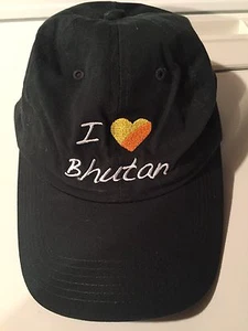 Bhutan-I Love Bhutan New baseball type  Hat - Picture 1 of 2