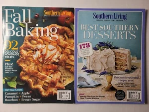 2 Special Eds. of SOUTHERN LIVING Magazine (2019) Fall Baking, Southern Desserts - Picture 1 of 3