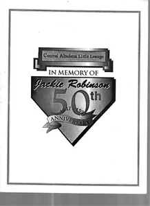 CENTRAL ALTADENA LITTLE LEAGUE 1997 PROGRAM IN HONOR OF JACKIE ROBINSON - Picture 1 of 5