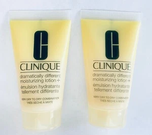 Clinique Dramatically Different Moisturizing Lotion+ Set of Two 1 Oz =2 Oz - Picture 1 of 4
