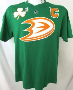 Anaheim Ducks Mens M L or XL Screened St Paddy's Team T-shirt AAMD 8 - Picture 1 of 8