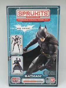Bandai BATMAN FIGURINE Action KIT MAQUETTE 10cm SPRUKITS DC MODELE 3 port groupé - Foto 1 di 9