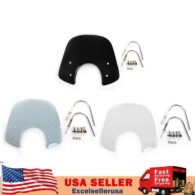 Windshield Windscreen fit for Vespa LX50 LX125 LX150 GT200 GTS250ie GTS300 Super Foto 1 de 4