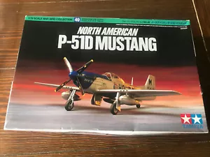 Tamiya 1/72 P-51D Mustang 60749 Plastic Airplane Model North American War Bird - Picture 1 of 7