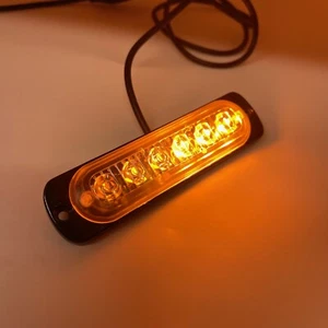LED Stroboskopleuchten Bernstein/Weiß Notlicht 12V 24V für LKW Transporter - Bild 1 von 14