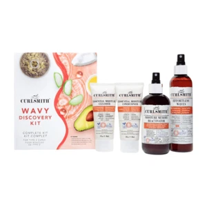 Curlsmith Wavy Discovery Complete Kit - For Type 2 Curls - 4 Haircare Products - Picture 1 of 8