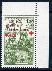 stamp / TIMBRE FRANCE N° 2025a ** LE RAT FAUNE / ISSUS DE CARNET - Photo 1/1