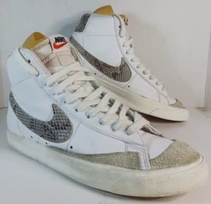 Nike Blazer Mid Vintage "Snakeskin Swoosh" weiß Schuhe Herren Größe 10 - Bild 1 von 21